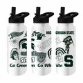 Logo Brands Michigan State 34oz Native Quencher Bottle 172-S34QB-63